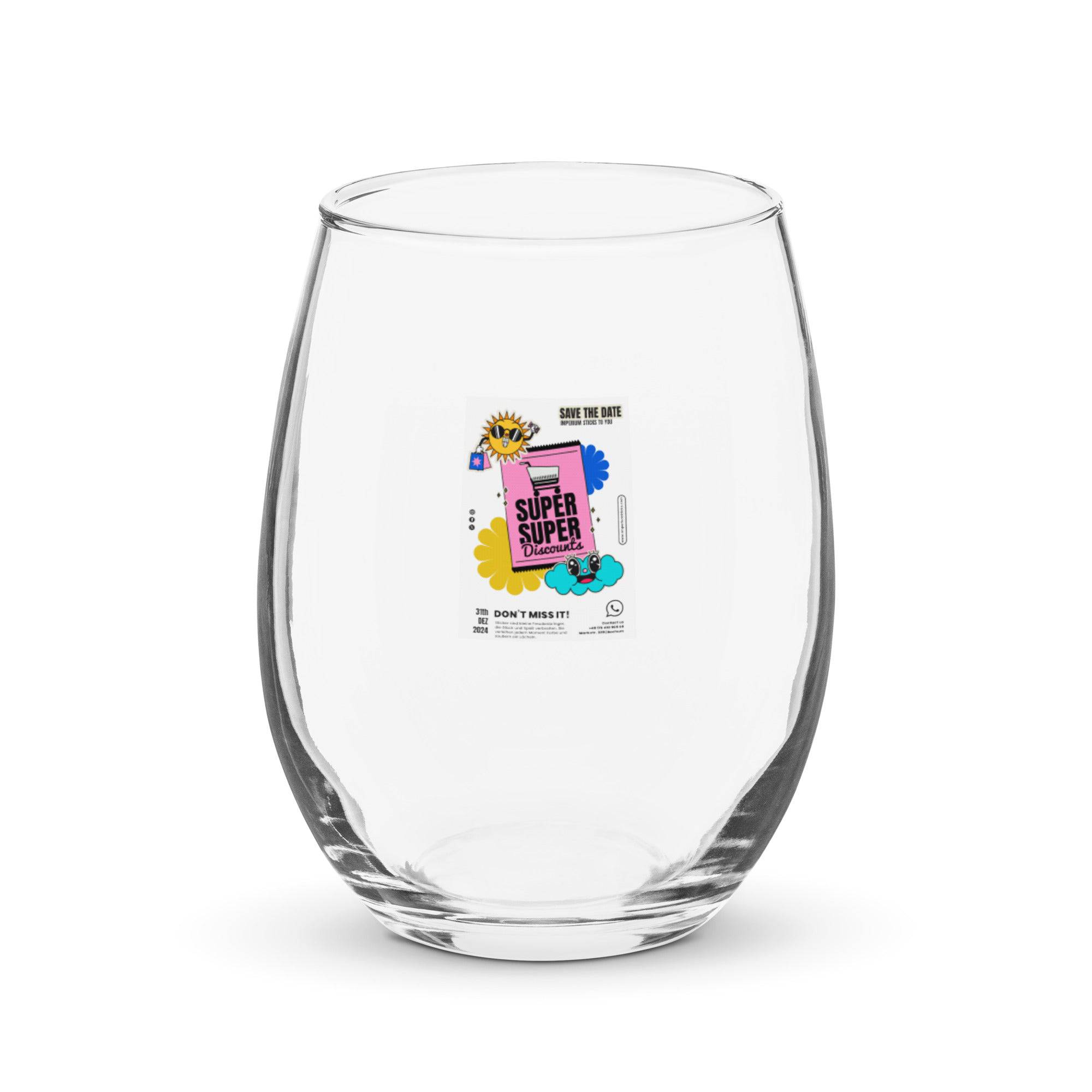 Sleek Stemless Wine Glasses