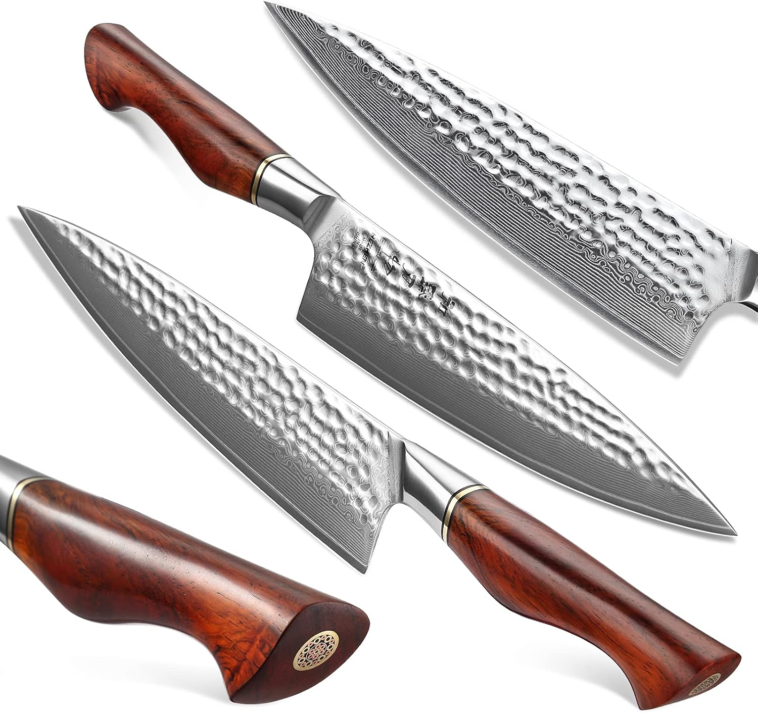 HEZHEN Sharp Chef Knives Set